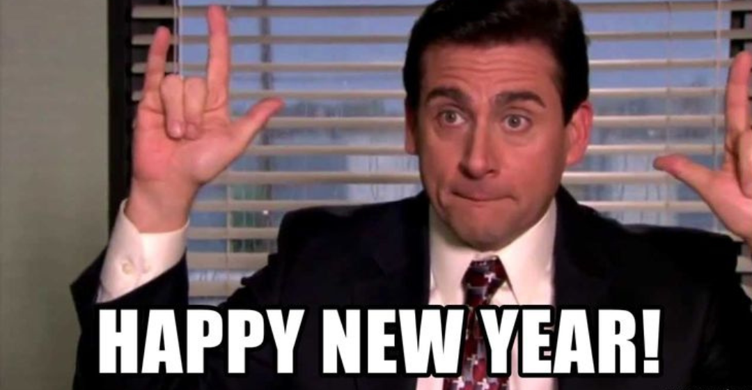 Happy New Year Michael Scott 2025