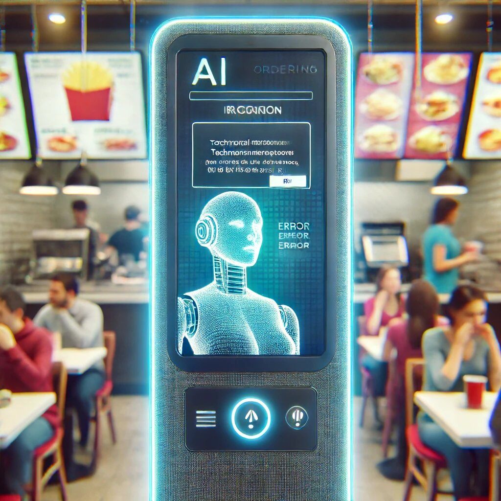 AI McDonalds Ordering error 