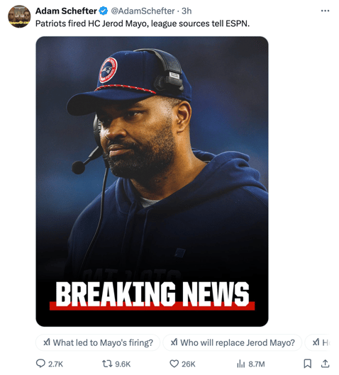 Adam-Schefter-Tweet-X-Jerod-Mayo-Firing-Announcement