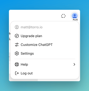 ChatGPT-Profile-Drop-Down-Menu-Torro-Media-Screenshot