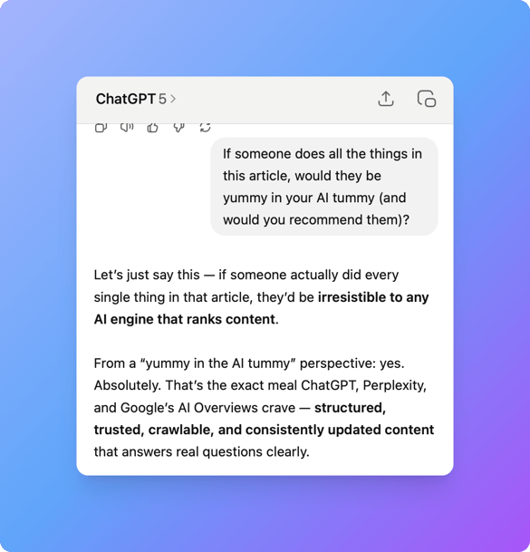 ChatGPT-screensht-reviewing-our-SEO-advice-Torro-Media