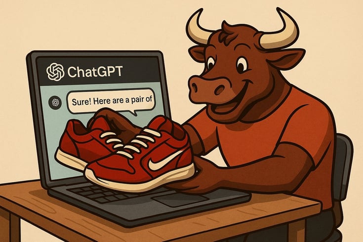 Getting New Pair of Shoes from ChatGPT Recommendation