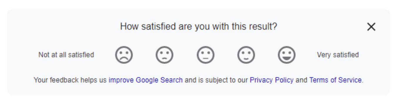 Google-SEO-Survey-How-satisfied-are-you-with-this-result