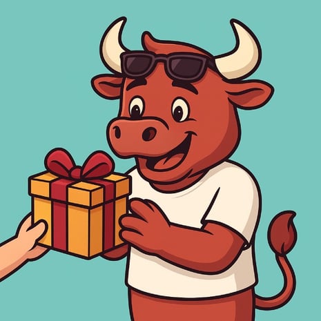 Influencer Deal - Gifting - Torro Media Bull Mascot