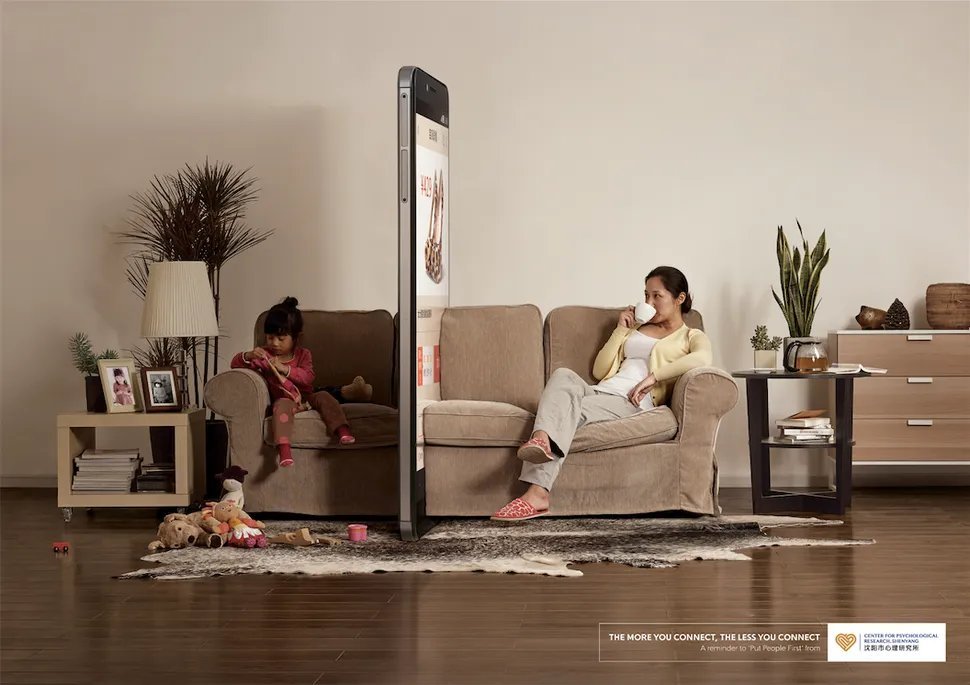 Ogilvy Bejing - Phone Addiction Ad