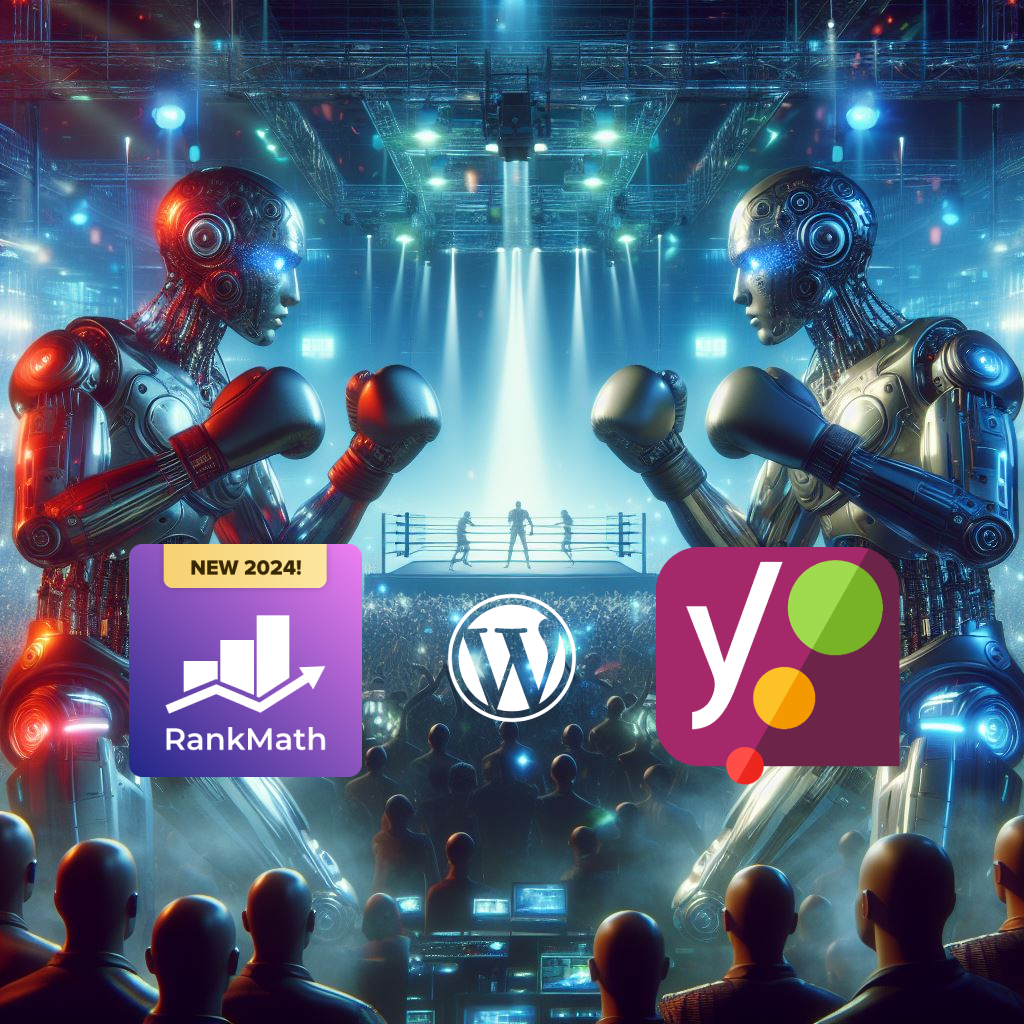 Rank-Math-vs-Yoast-SEO-Plugin-Robot-Fight-Wordpress-WP