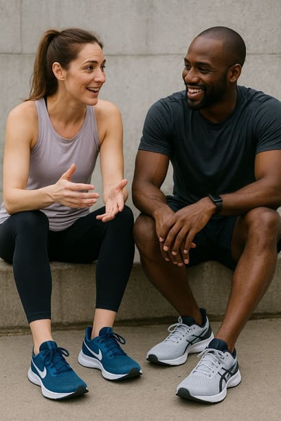 Runners-Talking-About-New-Shoes-Recommendations