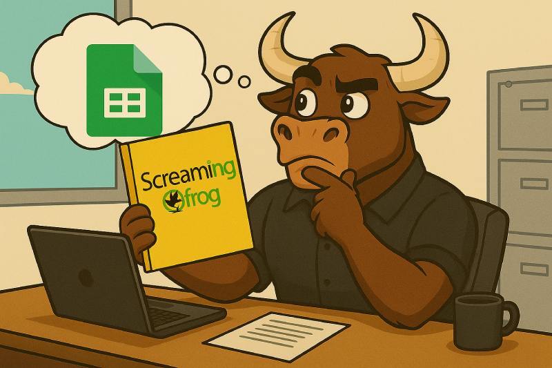 Screaming Frog Google SHeets - Torro Media SEO Audit