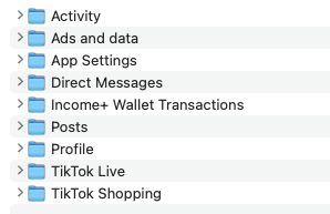 TikTok Data