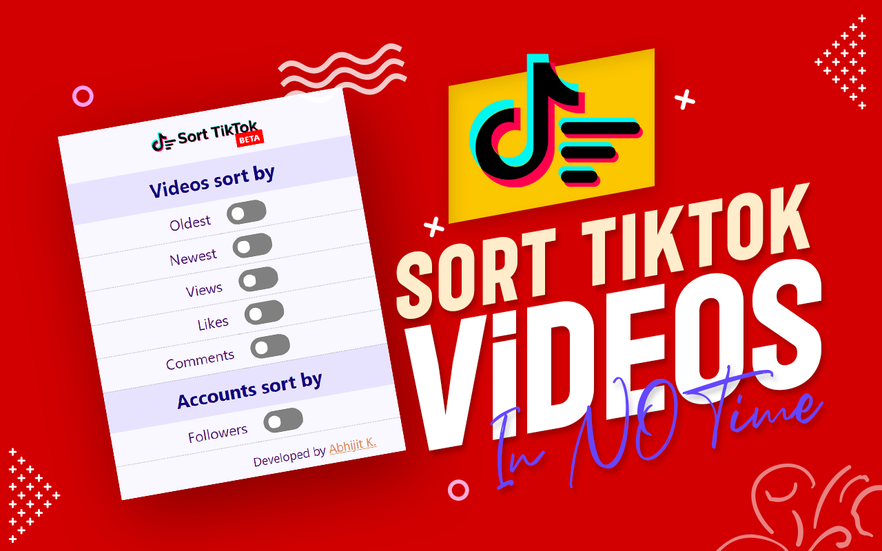 Sort-TikTok-Videos-Chrome-Extension