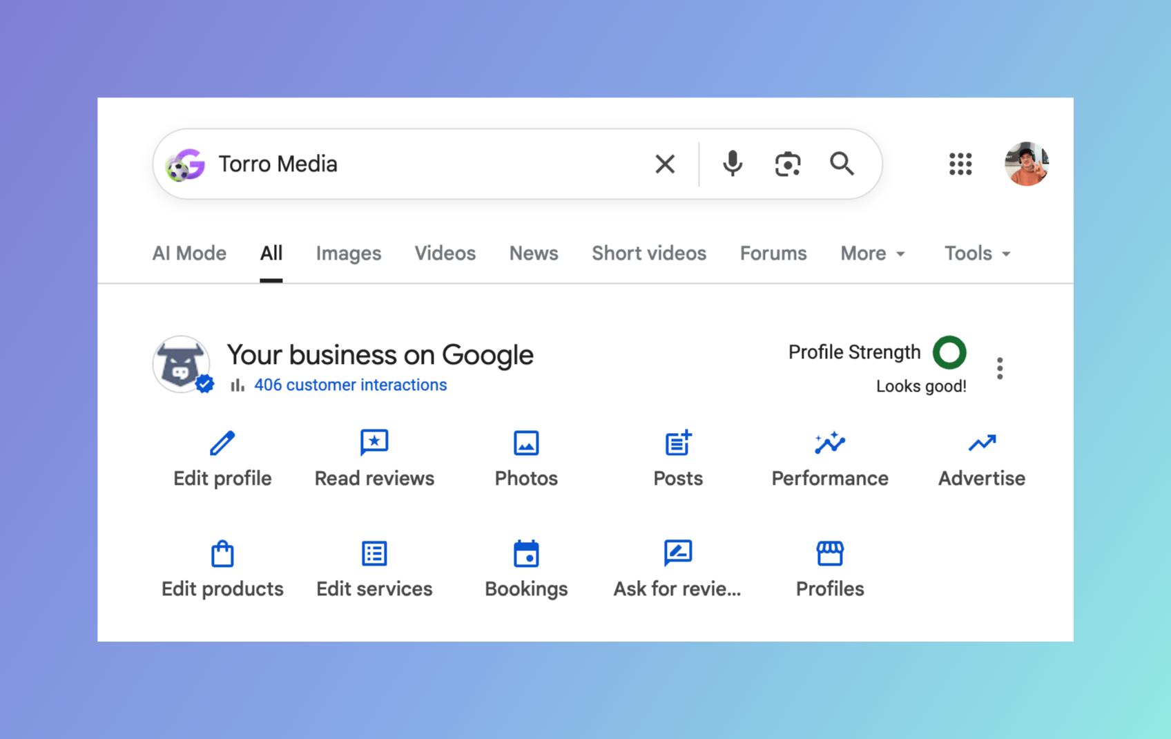 Step 1 Google Your Own Business Name