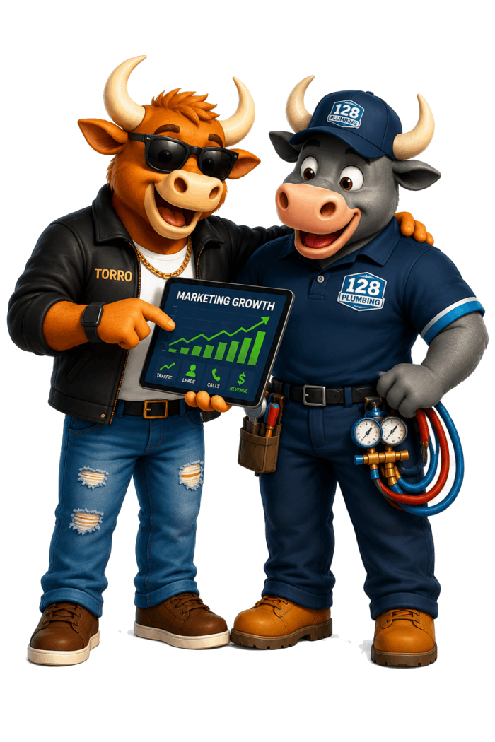 Torro Media Helping 128 Plumbing with Marketing Growth