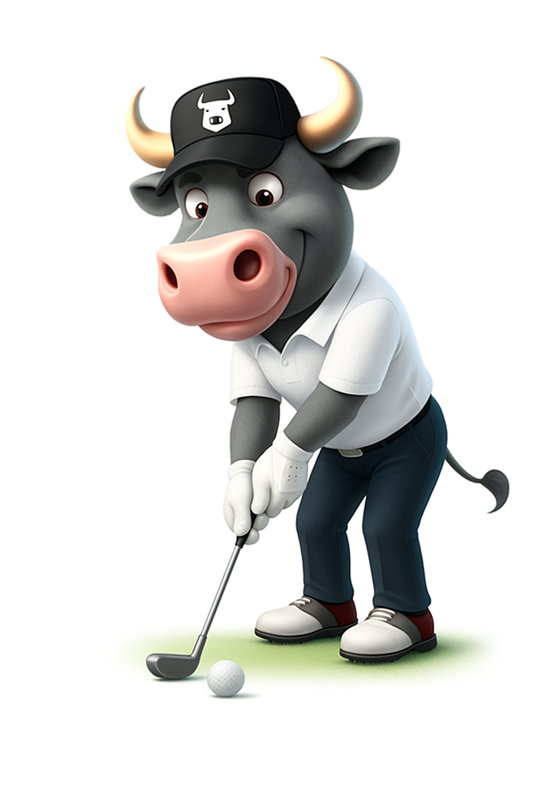 Torro-Media-Golf-Marketing-Agency-Bull-Putting