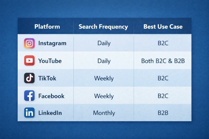 Which Social Platforms Matter Most for Search - Torro Media SEO