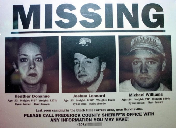 blair witch missing poster