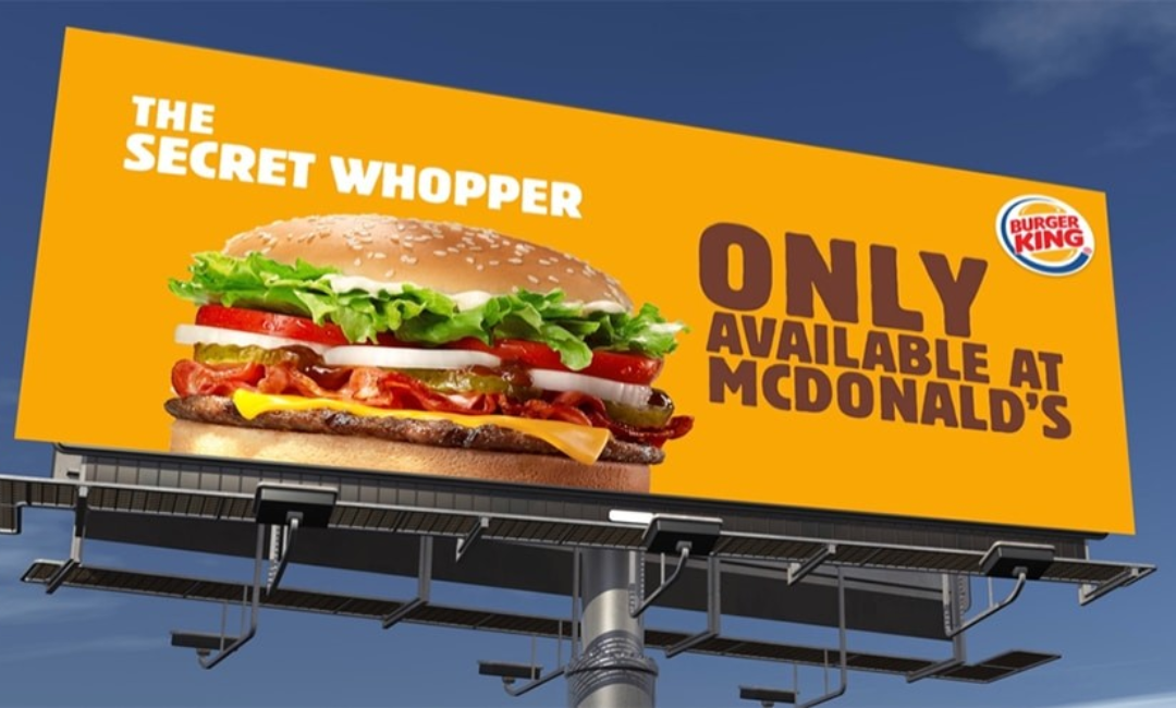 burger king mcdonalds geotagging marketing campaign
