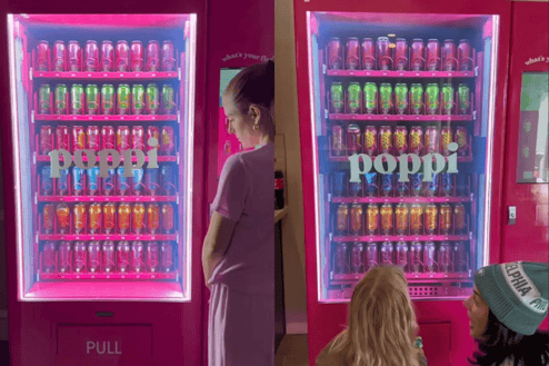 poppi vending machine