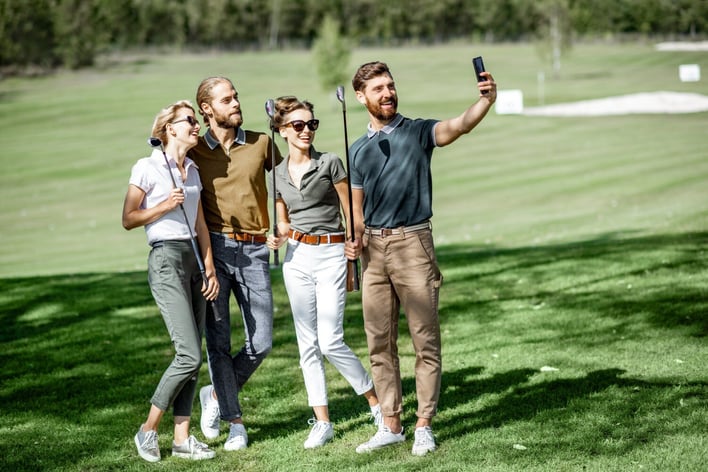kpis-golf-marketing-friends-making-selfie-photo-on-a-golf-course-2023-11-27-04-52-29-utc