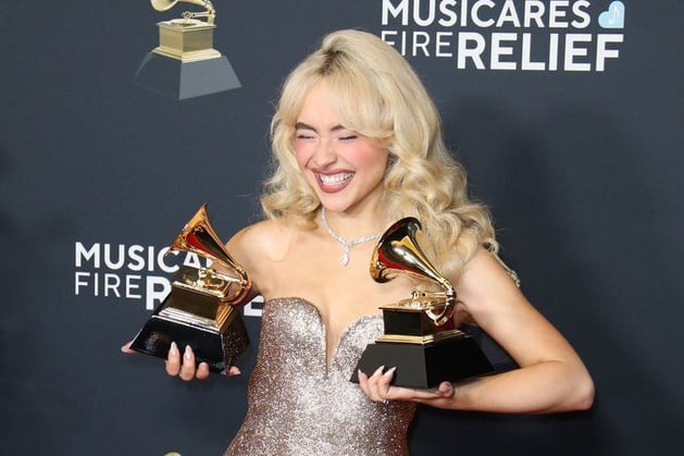 sabrina at the grammys