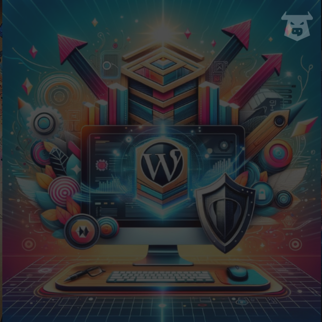 Overview of custom WordPress website benefits featuring design, security, scalability, and branding