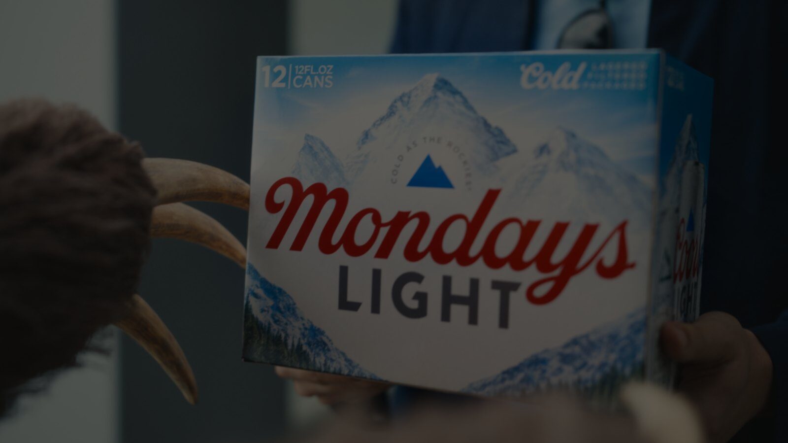 A case of Monday Lights, the product of a typo marketing campaign by Coors Light ahead of Super Bowl 59